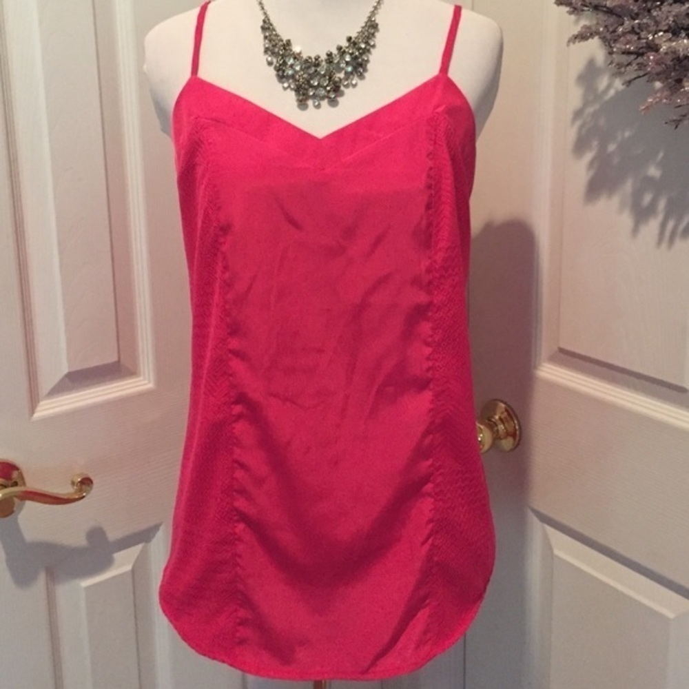 Nicole by Nicole Miller pink cami